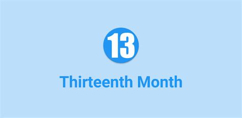 Thirteenth Month Android App 2.0.4 .